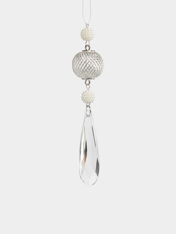 Игрушка елочная, 14 см, Кристалл, Ice crystal, image-1