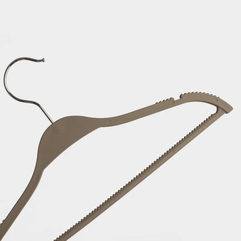 Вешалка-плечики, 32 см, 5 шт, детская, пластик с покрытием, мокко, New house, image-1