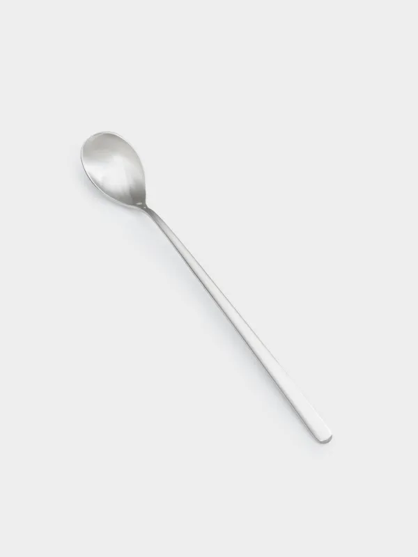 Ложка чайная, 6 шт, с длинной ручкой, сталь, Toscana, image-4