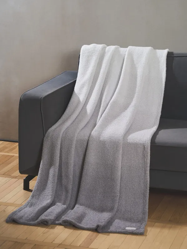 Плед, 130х170 см, двусторонний, полиэстер, светло-серый, Neutral, image-1