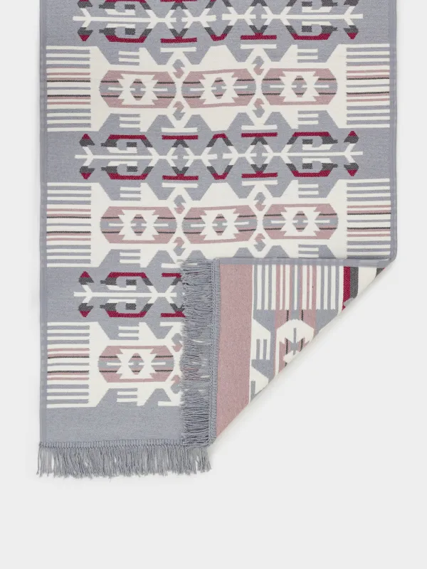 Коврик, 80х150 см, двусторонний, с бахромой, Carpet, image-4