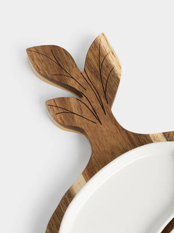 Набор для закусок, на подставке, разборный, Noble tree, image-3