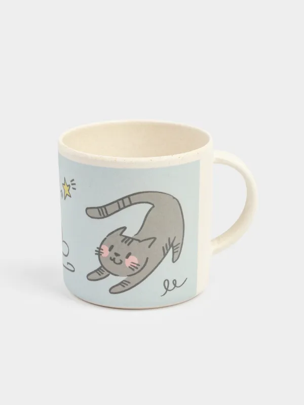 Кружка, бамбук, Pretty friends, image-1