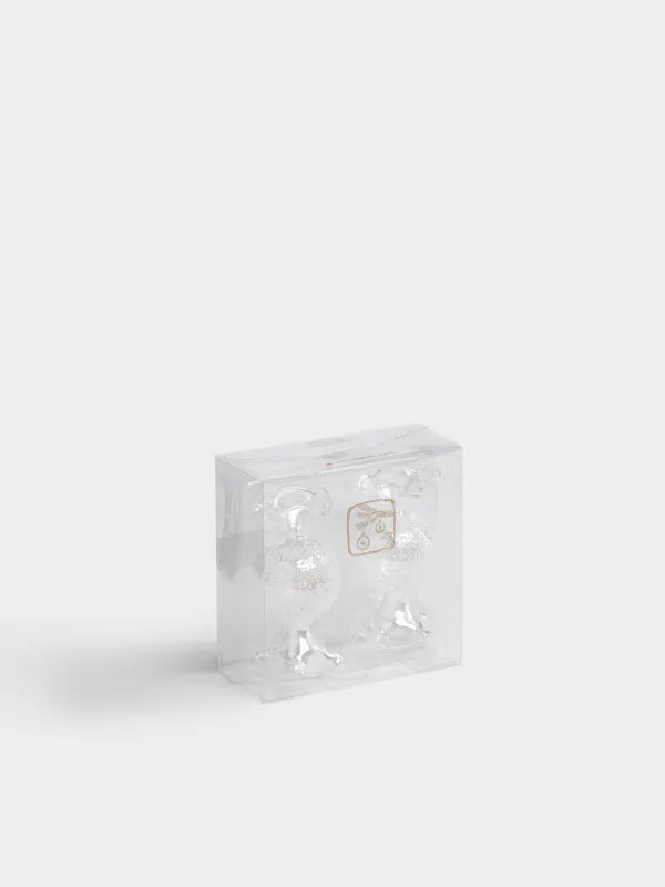 Игрушка елочная, 8 см, 2 шт, Конфета с изморозью, Figure sparkle, image-2