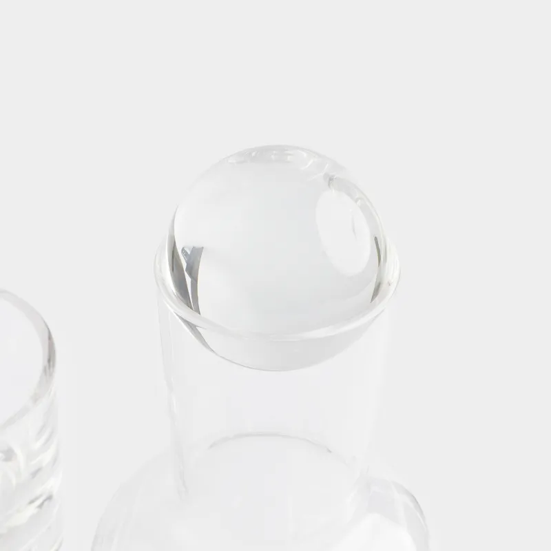 Набор для виски, 2 перс, 3 пр, графин/стаканы, стекло, Пузырь, Dew, image-4