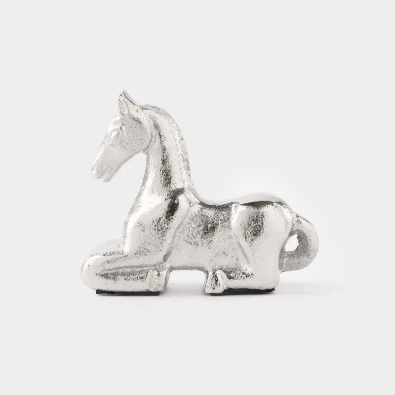 Статуэтка, 13 см, металл, серебристая, Конь, Horse silver