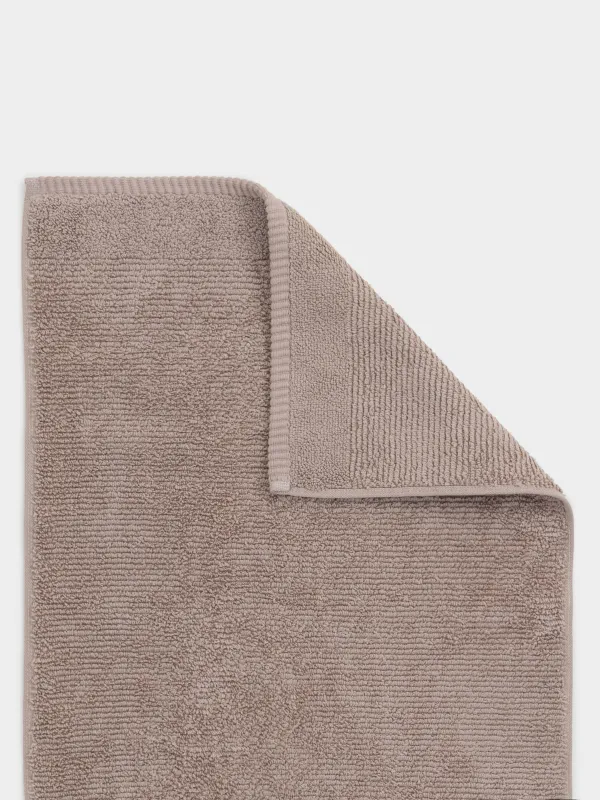 Полотенце, 70х140 см, хлопок, коричневое, Terry cotton, image-4