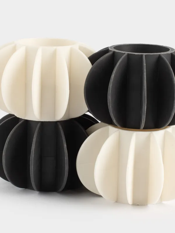 Шарик для стирки, 6 см, 4 шт, резина, белый/серый, Колесо, Washing ball, image-2