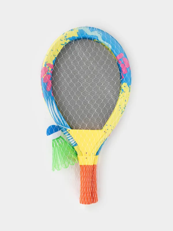 Набор игровой, 4 пр, полиуретан/полиэстер, цветной, Бадминтон, Game, image-5