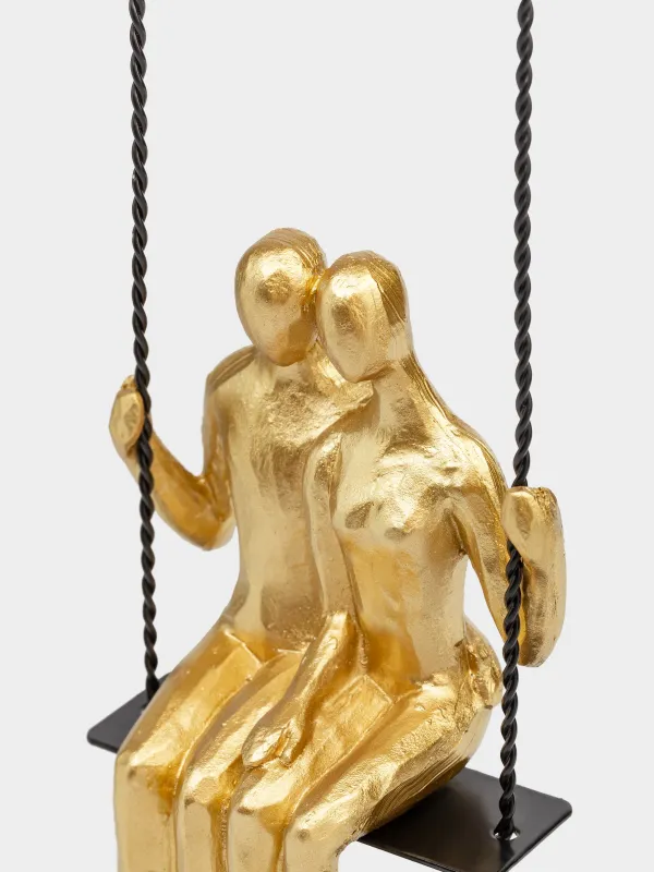 Статуэтка, 13х28 см, Пара на качелях, Two faces, image-4