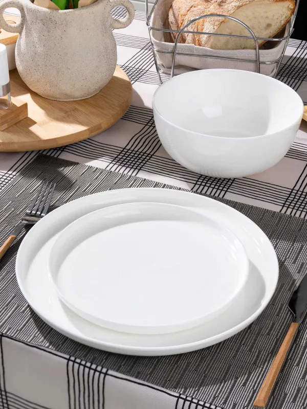 Тарелка обеденная, 26 см, фарфор F, белая, Ideal white, image-6