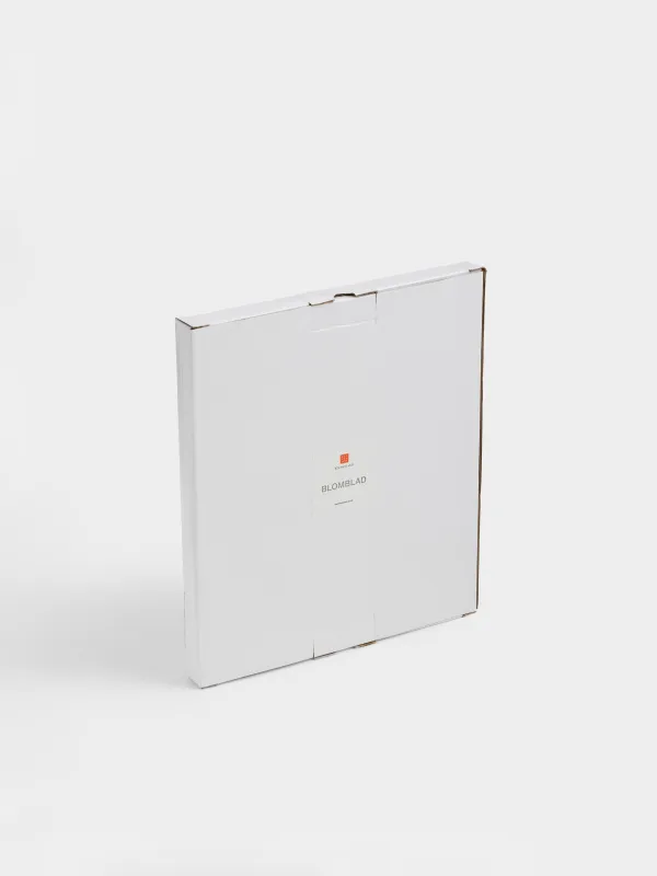 Тарелка обеденная, 27х21 см, фарфор P, белая, Лепесток, Blomblad, image-5