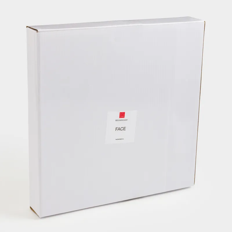 Тарелка обеденная, 27 см, 2 шт, фарфор N, молочная, Абстрактные лица, Face, image-6