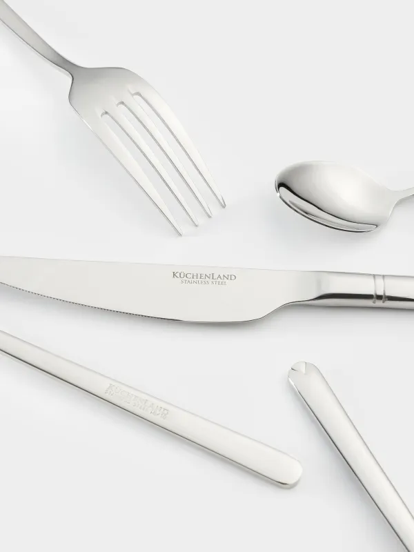 Столовые приборы, 6 перс, 24 пр, сталь, Chicago, image-2