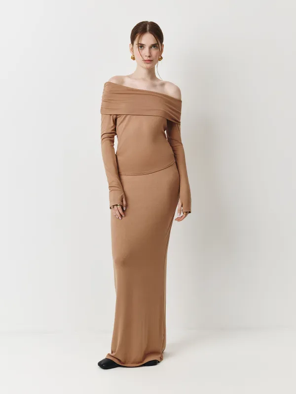 Лонгслив с вырезом для пальца, Erica, image-1