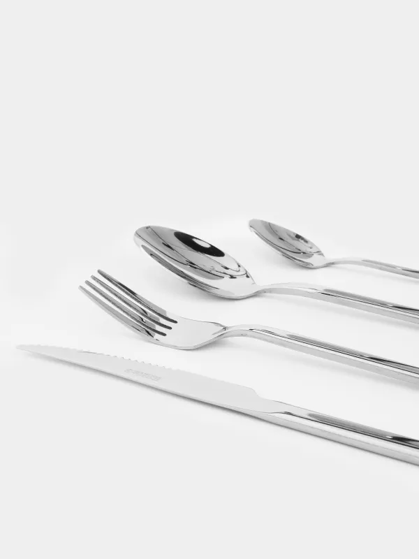 Столовые приборы, 6 перс, 24 пр, сталь, Hamburg, image-2