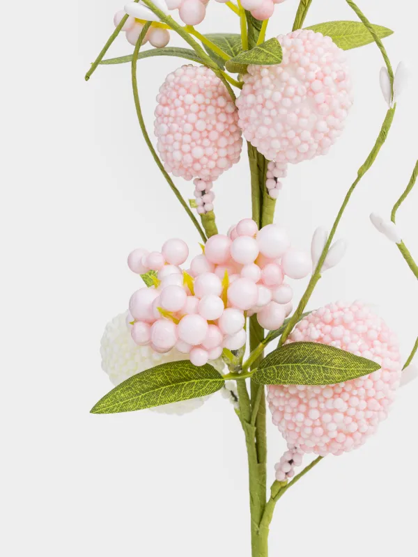 Ветка декоративная, 52 см, полиэстер/пенопласт, Пасхальные яйца на ветке, Easter decor, image-2