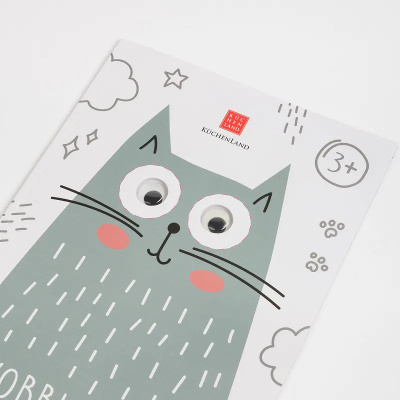 Раскраска, 29х21 см, 24 л, бумага, Кот, Grey cat, image-2