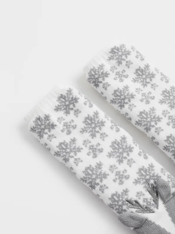 Носки женские, акрил/шерпа, Hot winter, image-2