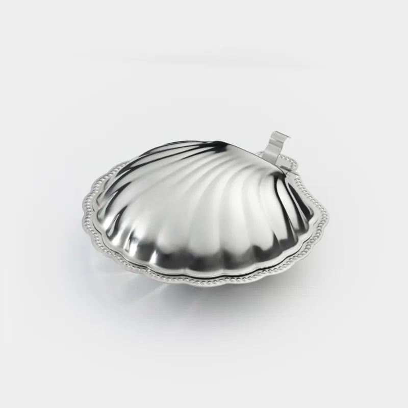 Икорница, 13 см, сталь, Shallow