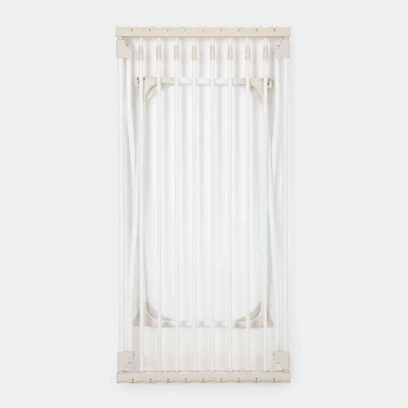 Сушилка для белья напольная, 200х55 см, раздвижная, металл, бежевая, Compact, image-7