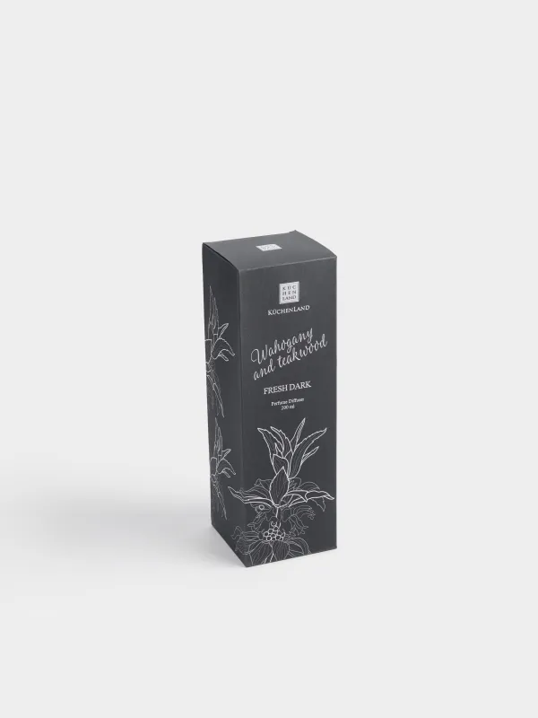 Ароматический диффузор, 200 мл, Wahogany and teakwood, Fresh dark, image-3