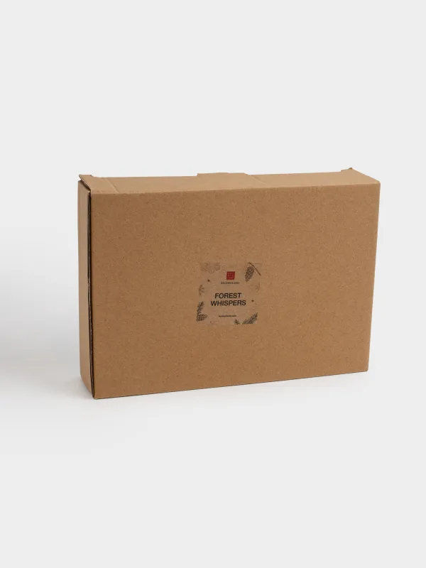 Блюдо, 22х15х5 см, керамика, зеленое, Шишки на еловых ветках, Forest whispers, image-5