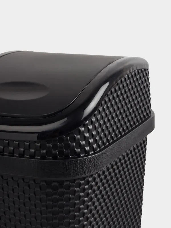 Емкость для мусора, 10 л, Nickel, image-3