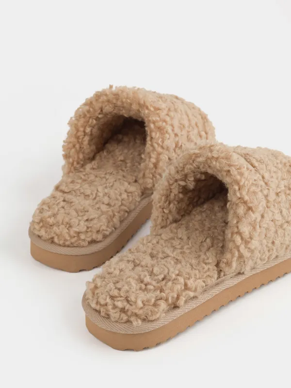 Тапочки женские, Curled, image-4