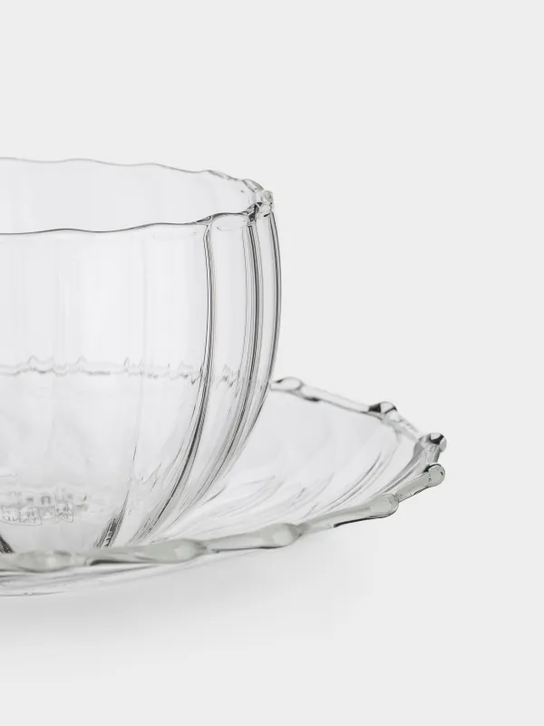 Пара чайная, 1 перс, 2 пр, 360 мл, стекло Б, Camellia, image-2