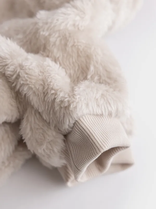 Комбинезон для животных из букле с капюшоном Барашек, Winter pet, image-2