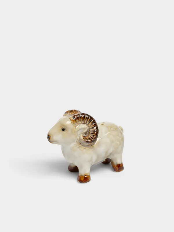 Емкость для соли или перца, 7 см, Баран, Sheep beige, image-0