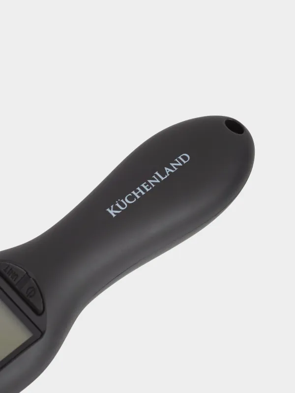 Весы-ложка для корма домашних животных, 23х9 см, электронные, пластик, черные, Pet, image-6