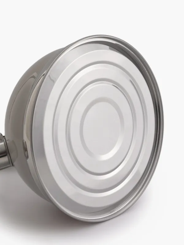 Чайник, 2,7 л, cо свистком, сталь, серый, Whistle, image-6