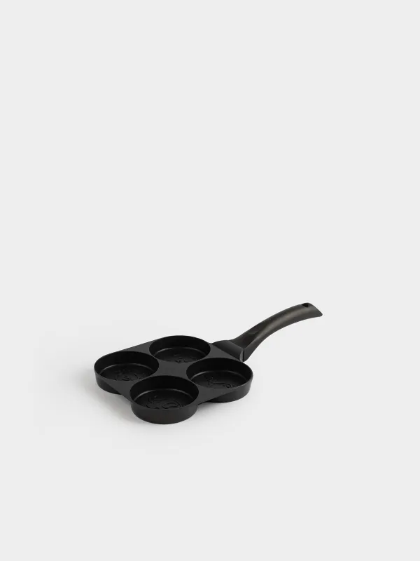 Сковорода для яиц и оладий, 19 см, 4 отд, с покрытием, алюминий, Животные, Action, image-0