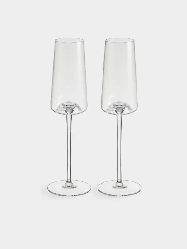 Бокал для шампанского, 260 мл, 2 шт, стекло, Savelli , image-0