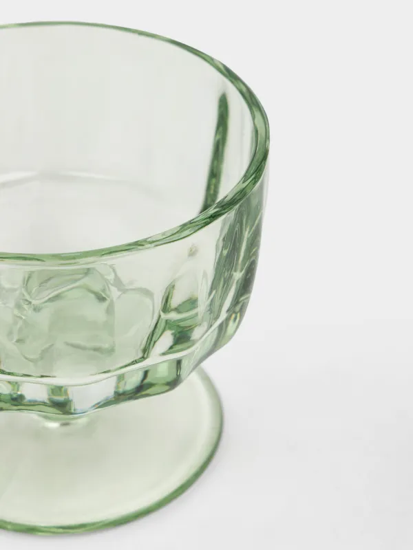 Креманка, 9 см, 200 мл, стекло, зеленая, Belfort, image-3