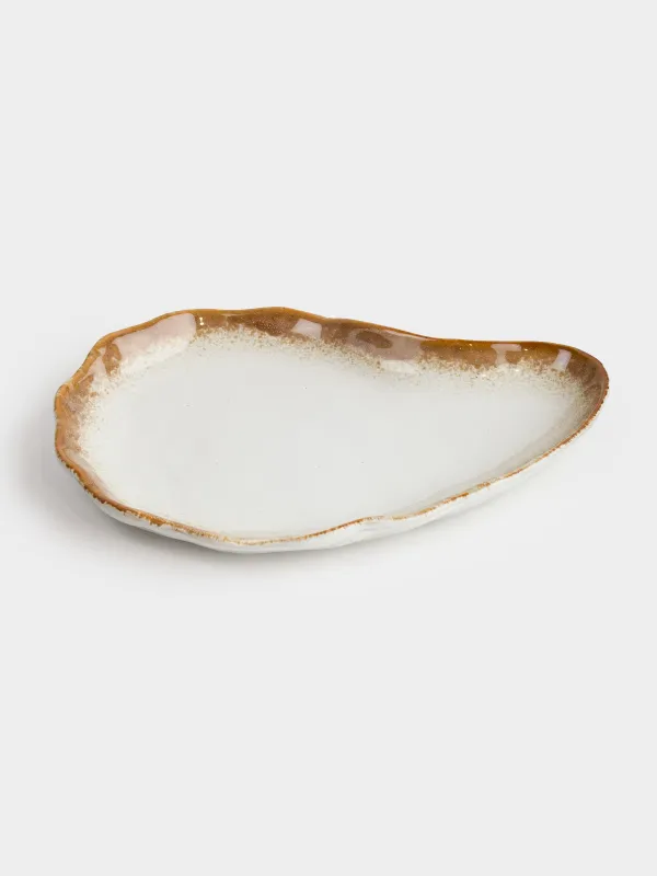 Блюдо декоративное, 23х16 см, Устрица, Seaside, image-1