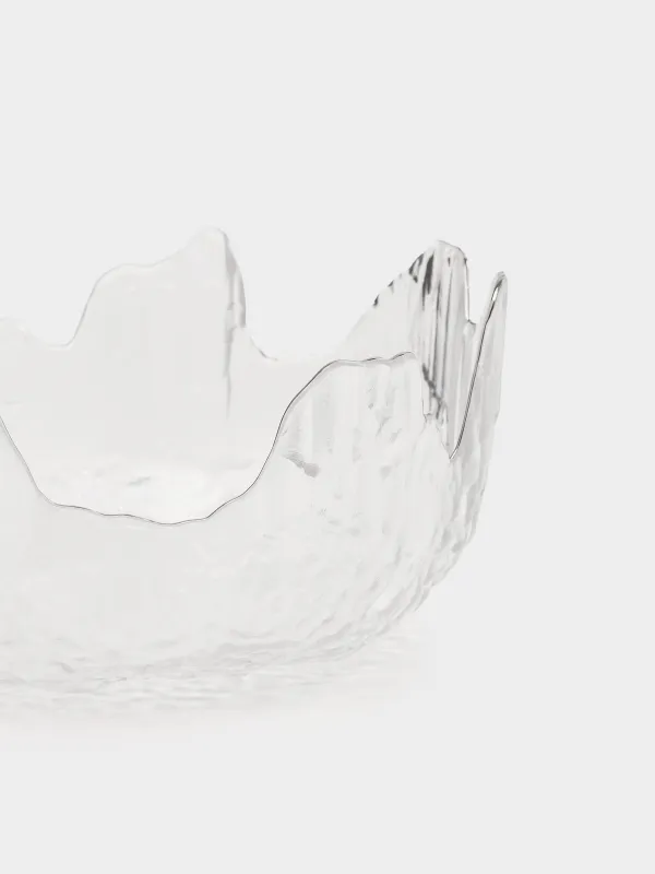 Салатник, 20х9 см, с серебристым кантом, Nautilus silver, image-2