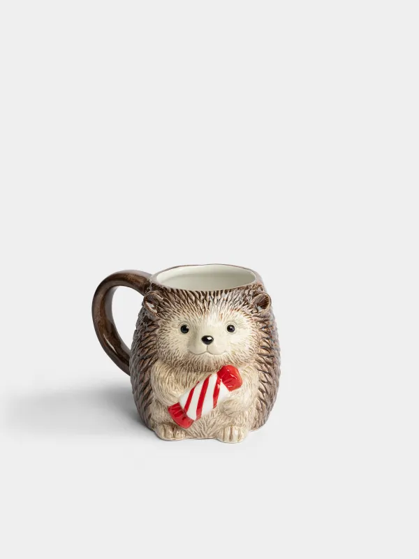 Кружка, 420 мл, Еж с конфетой, Hedgehog, image-0