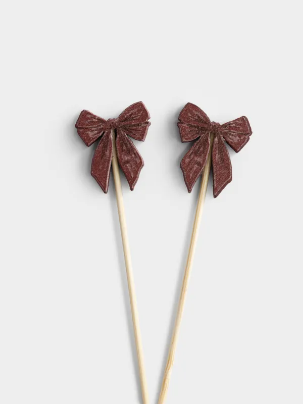Шпажка для канапе, 9 см, 20 шт, Бант, Elegant details, image-1