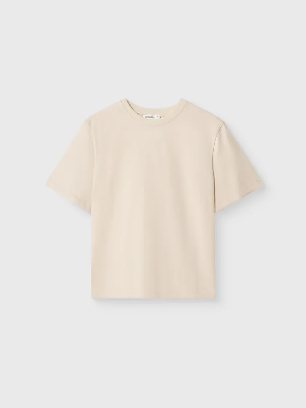 Футболка женская, бежевая, Adrianna, image-7