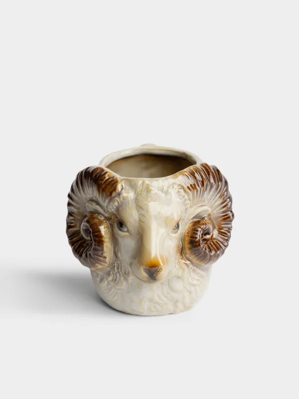 Кружка, 440 мл, Баран, Sheep beige, image-2