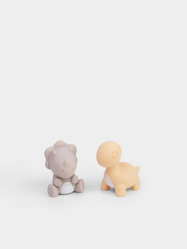 Набор игрушек для купания, 8 см, с подсветкой, Dino, image-2