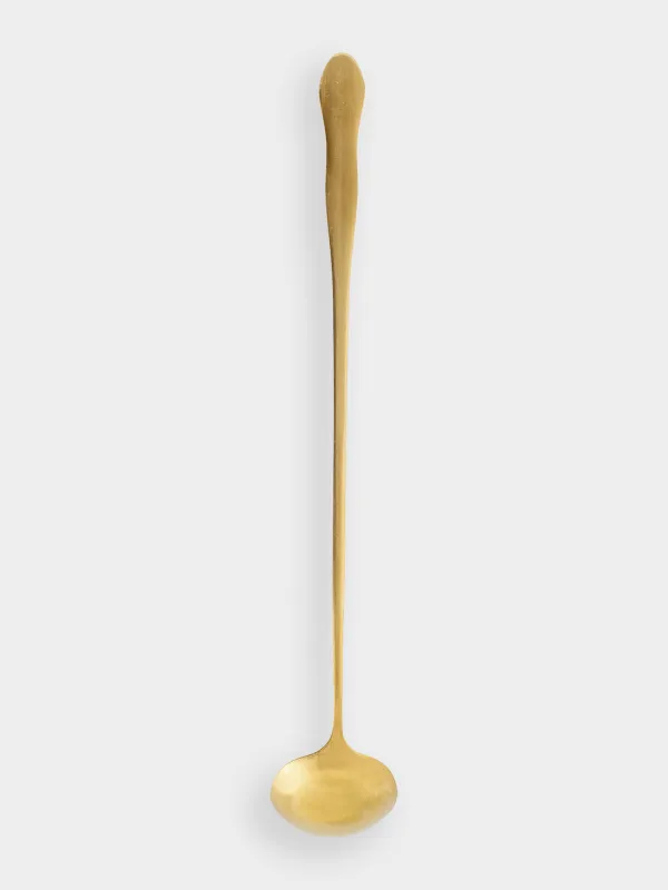 Ложка для специй, 24 см, сталь, золотистая, Classic gold, image-1