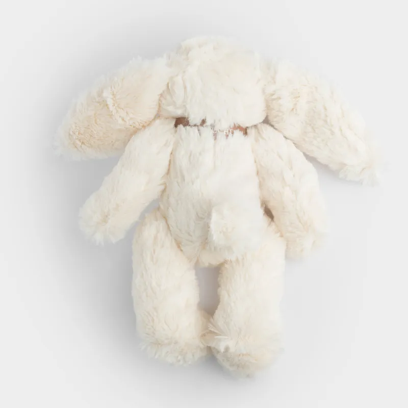 Игрушка, 21 см, мягкая, с подвижными лапами, полиэстер, бежевая, Кролик, Rabbit, image-3