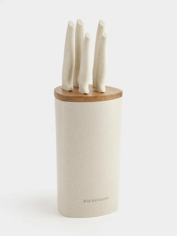 Набор ножей, 5 предметов, в подставке, Major, image-0