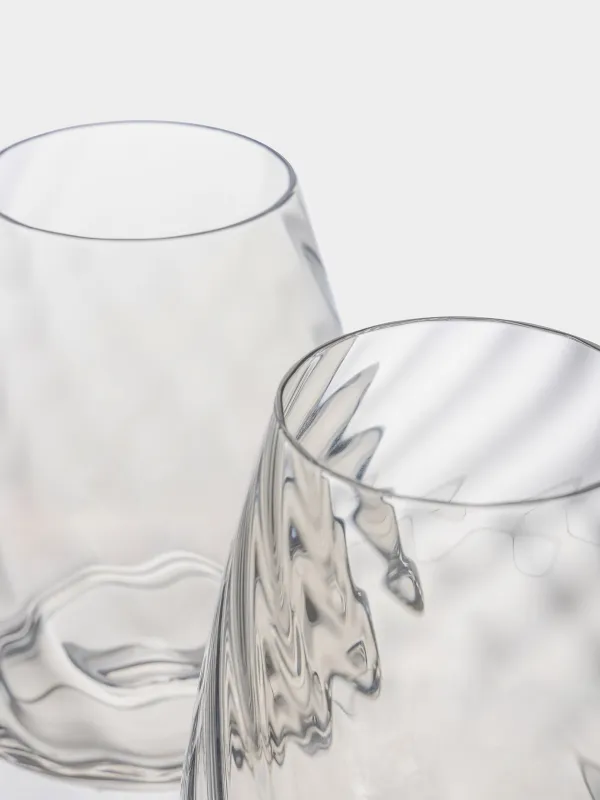 Стакан, 11 см, 460 мл, 2 шт, стекло, перламутр, Sorento bend, image-3