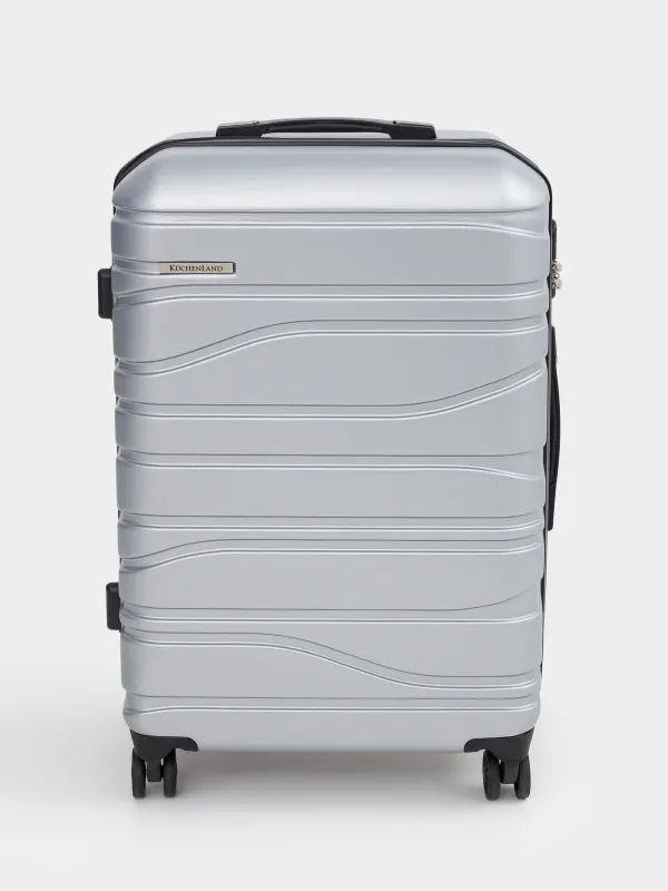 Чемодан M, 45х25х67 см, 3,4 кг, с замком, Travel comfort, image-2