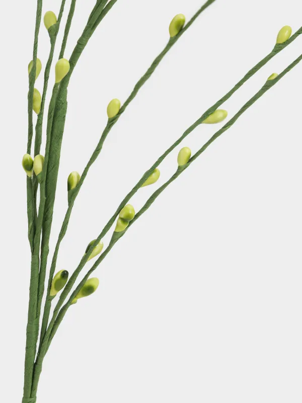 Ветка декоративная, 70 см, Желтые ягоды, Willow decor, image-2